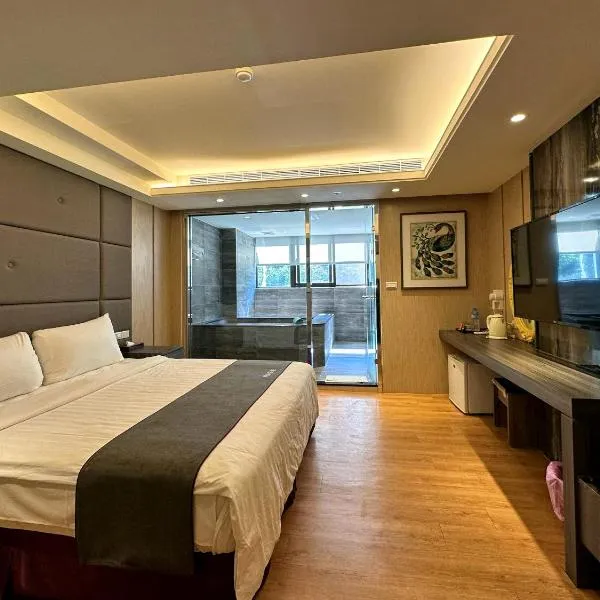 Ming Zhi Hot Spring Hotel Building B Dongguan Hot Spring Hotel, hotel v destinaci Heping
