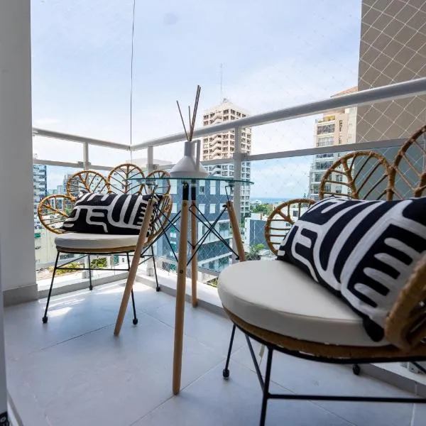 Stunning view of the city.、サントドミンゴのホテル