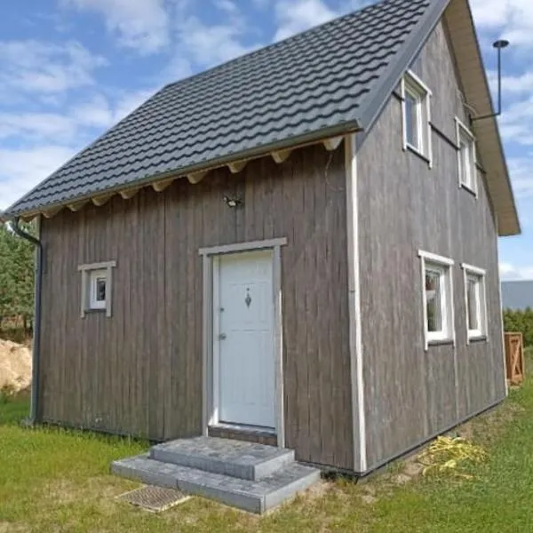 Drewniany domek na kaszubach u Oli, hotel in Niesiołowice