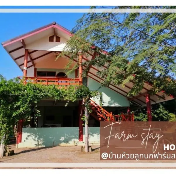 บ้านห้วยลูกนกฟาร์มสเตย์ Banhuailuknok Farmstay, hotel in Ratchaburi