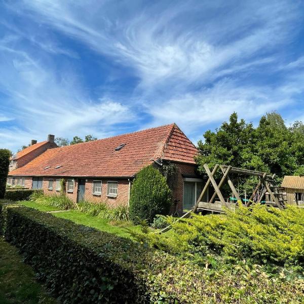 completely renovated back part of a farm