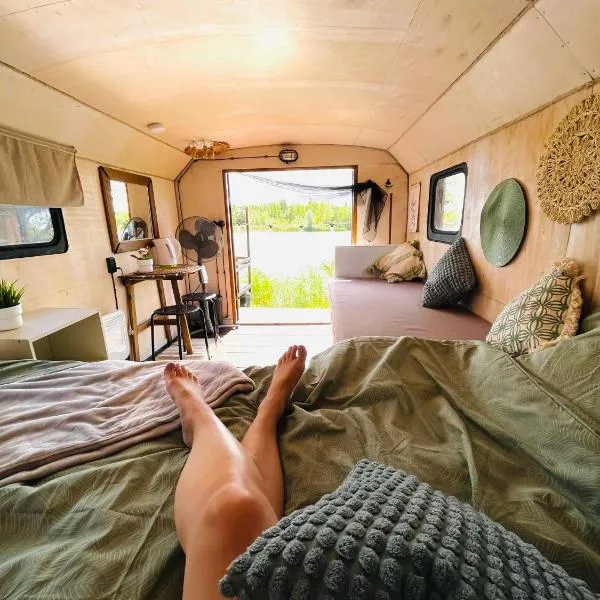 Wake nams ar pirtiņu、イェーカブピルスのホテル