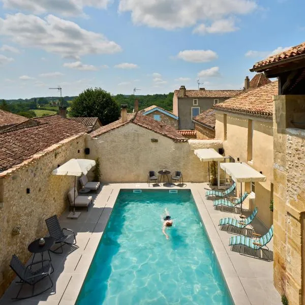 Hotel Le Chevalier Bleu, Hotel in Monpazier