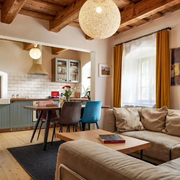 Kristian - House and Garden by KH，位于捷克克鲁姆洛夫的酒店