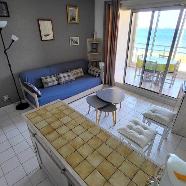 Vue Mer, Parking, Piscine & Tennis, Plages à 200m - Charmant T2 parfait pour vos Vacances! - FR-1-316-94