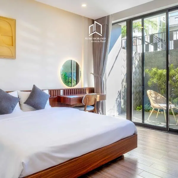 PLEIKU HIGHLANDS BOUTIQUE HOTEL，位于Plei Brel (2)的酒店