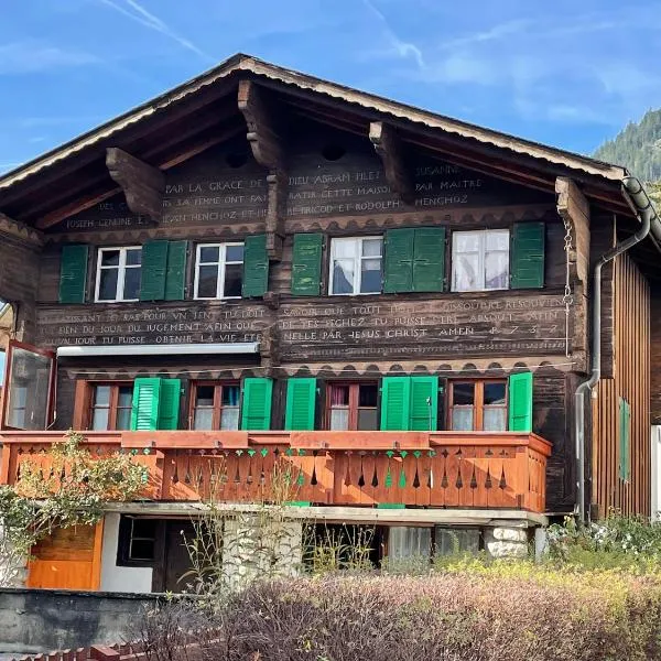 Chalet Nostalgie, hotel in Chateau-d'Oex