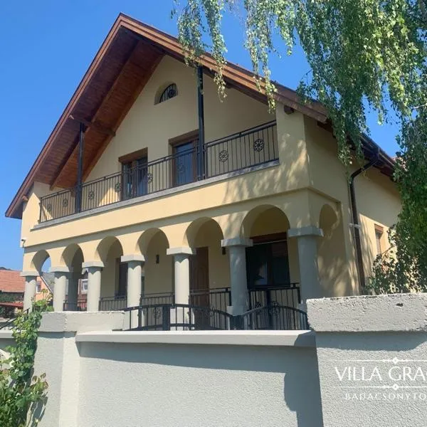 Villa Grácia, hotel in Badacsonytomaj