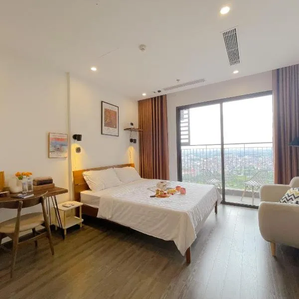 Boho Homestay -R103 Vinhomes Ocean Park-Gia Lam-Ha Noi、Gia Lâm Phoのホテル