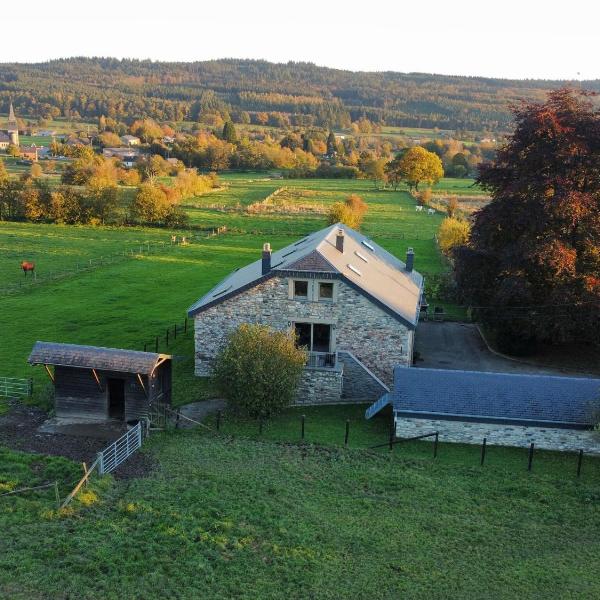 Beautiful holiday home near Vielsalm with rural view