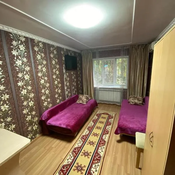 3 комнатная квартира Аэропорт: Turksib şehrinde bir otel