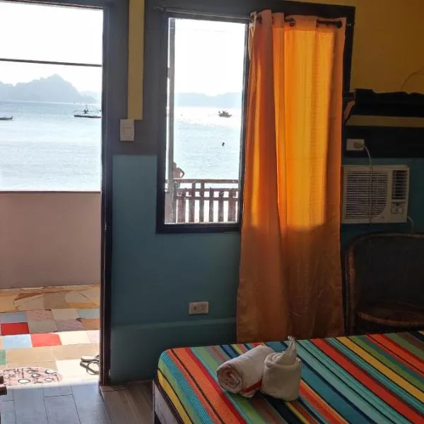 ALFA Beach Front Lodge, hotel en El Nido