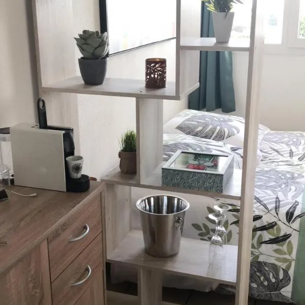 Studio équipé Clim TV Wifi, hotel in Saint-Denis