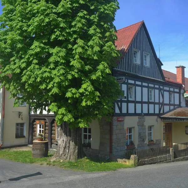 Hotel U Zeleného Stromu - Zum Grünen Baum, hotel a Hřensko