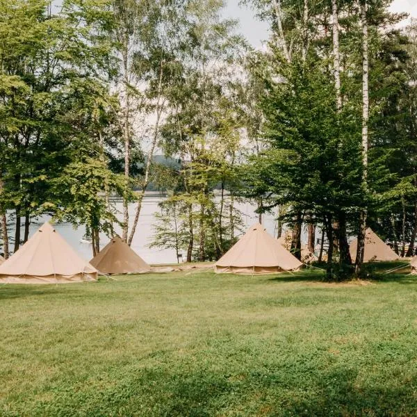 SolinaGlamp - Namioty nad Jeziorem Solińskim, Hotel in Polańczyk