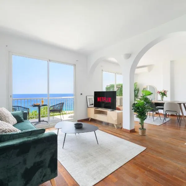 Proche Monaco, vue mer et accès à la plage, hotel v destinaci Cap d'Ail