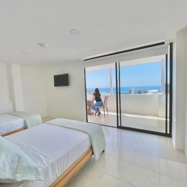 Apartamento con hermosa vista, hotel in Manta