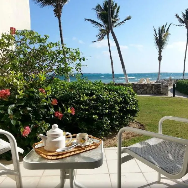 Beach Living at Villas Pappagallo Beachfront 22, viešbutis mieste West Bay