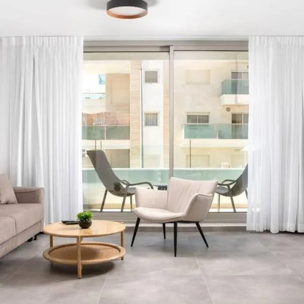 דירה משפחתית מרווחת במתחם סי סייד - By Edomlux, hotell Eilatis