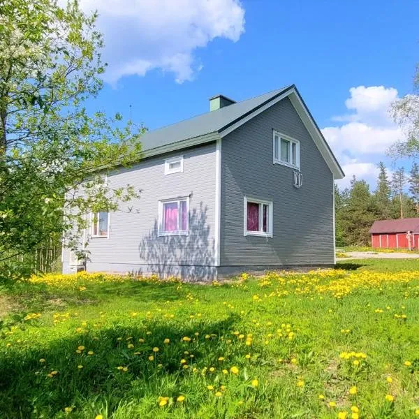 Villa Mummola Neljän makuuhuoneen asunto lähellä jokea, hôtel à Simpele
