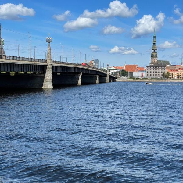 Cozy place on the left bank, Ryga