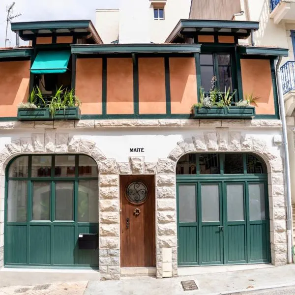 Maison MAÏTÉ, au cœur de Biarritz, hôtel à Biarritz