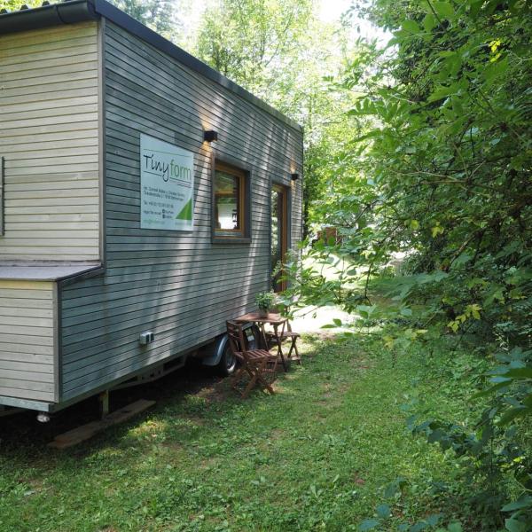 Tiny House am idyllischen Schlüchttal Naturcampingplatz