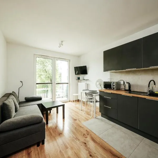 Wygodny apartament niedaleko centrum, free parking, Air Condition, hotel v Krakově