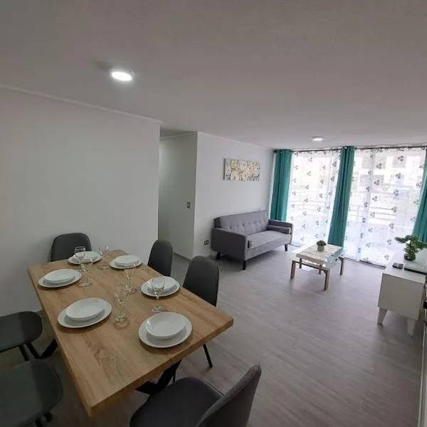 Hermoso departamento con piscina, hôtel à Arica