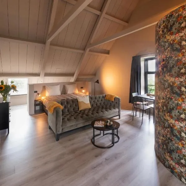 Landelijke boerderijkamer, dichtbij Kinderdijk, hotel u gradu Oud-Alblas
