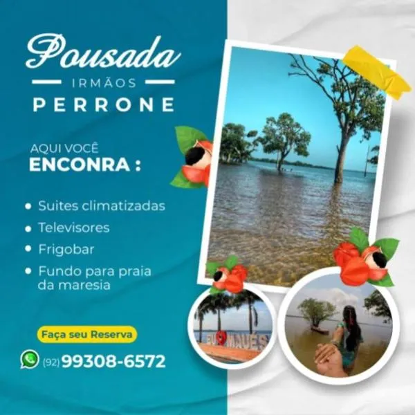 POUSADA IRMÃOS PERRONE, מלון בMaués