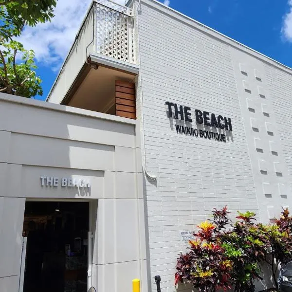 The Beach Waikiki Boutique Hostel、ホノルルのホテル
