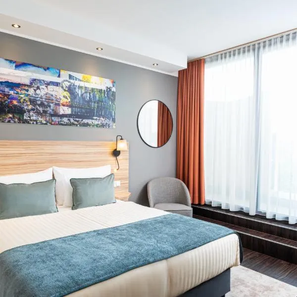 Leonardo Boutique Hotel Linz City Center、リンツのホテル