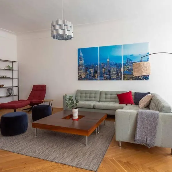 Traumhafte Wohnung für 6 Pers.、メルクのホテル