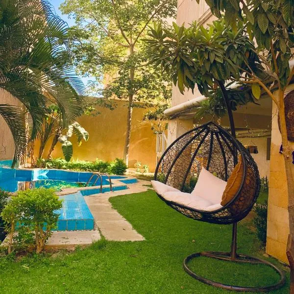 فيلا مبهجة مع مسبح وحديقة رائعة, hotel v destinaci Město 6. října