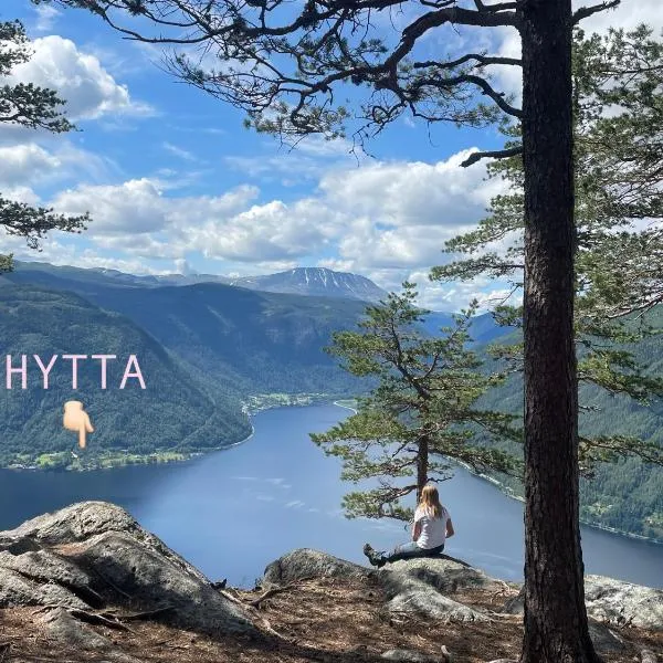 Stor hytte med 4 soverom og panoramautsikt over Tinnsjøen ved Rjukan og Gaustatoppen, hotel in Håkånes