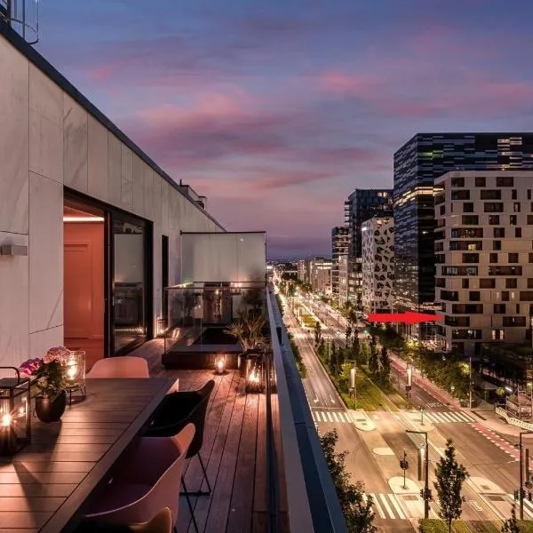 Spacious modern 3BR apartment at CENTRAL OSLO barcode, hôtel à Oslo