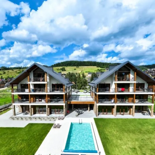 Apartamenty Mariza Szczawnica Jaworki - Sauna, Jacuzzi, Opcja Śniadań Bufetowcyh, Piękne i Nowe Apartamenty 1km od Wąwozu Hom0le, ξενοδοχείο σε Szczawnica