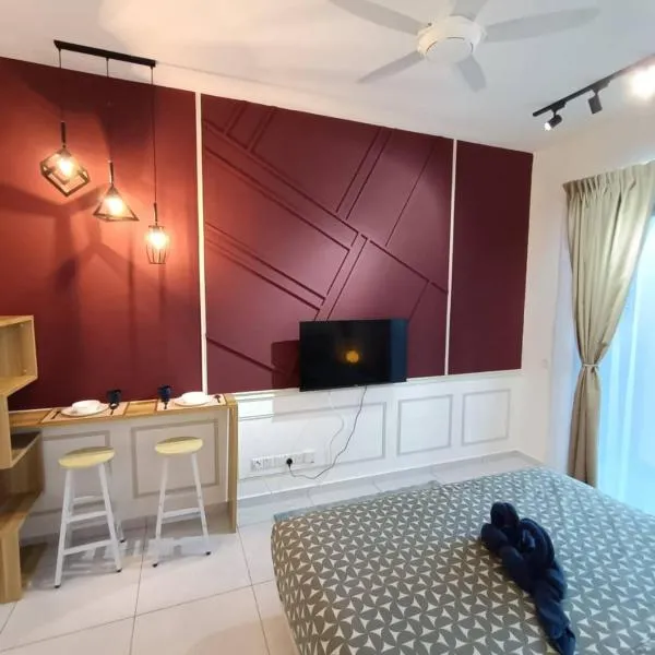 Sky Trees Netflix & Facilities with Balcony, hotel in Johor Bahru