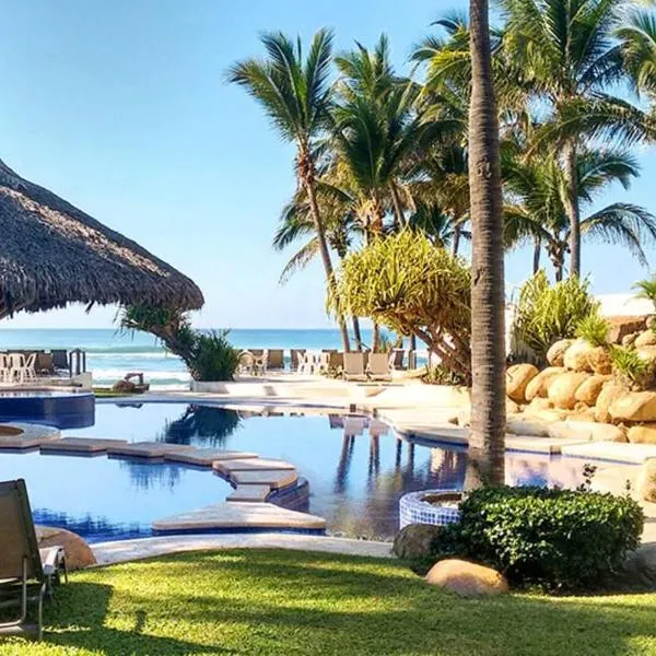 Depto en Diamante con Club de Playa Privado, hotel v Acapulcu