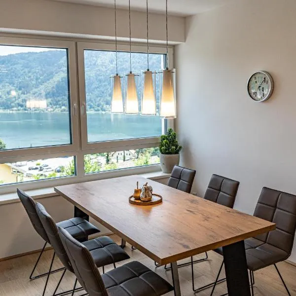 Top 9 Alpe Maritima - Lakeview Apartment mit Bergkulisse, готель у місті Анненгайм