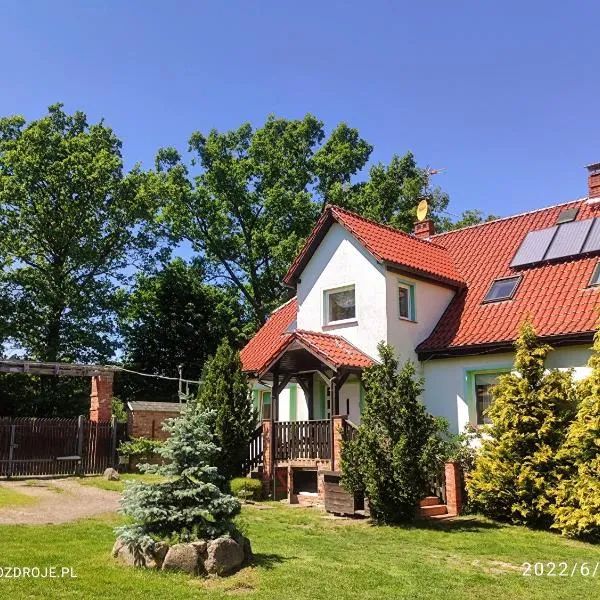 Gospodarstwo Agroturystyczne Bukowy Jar、ポルチンズドロイのホテル