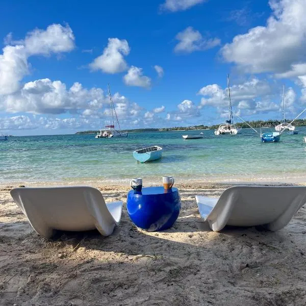 Blue Ocean Suites & Apartments, hotell sihtkohas Trou dʼ Eau Douce