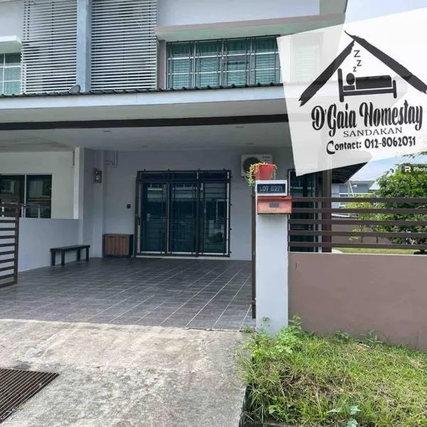 D'gaia Ujana Homestay Sandakan, hotel Szandakanban