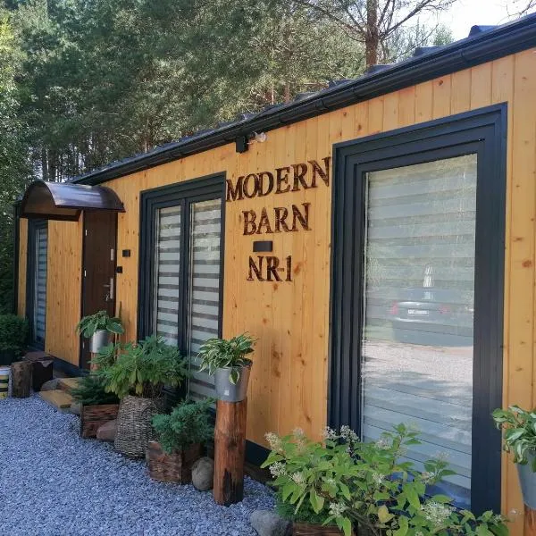 Domek Modern Barn 1 Całoroczny 800m od Park Wodnego Suntago Ranczo Gold Mania, hotel v destinaci Krzyżówka