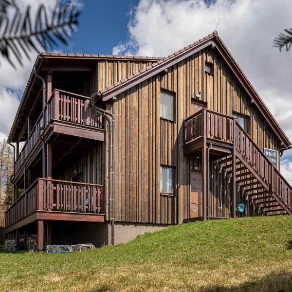 Apartmány Modřínová Archa s privátní saunou, hotell sihtkohas Vaclavov u Bruntalu