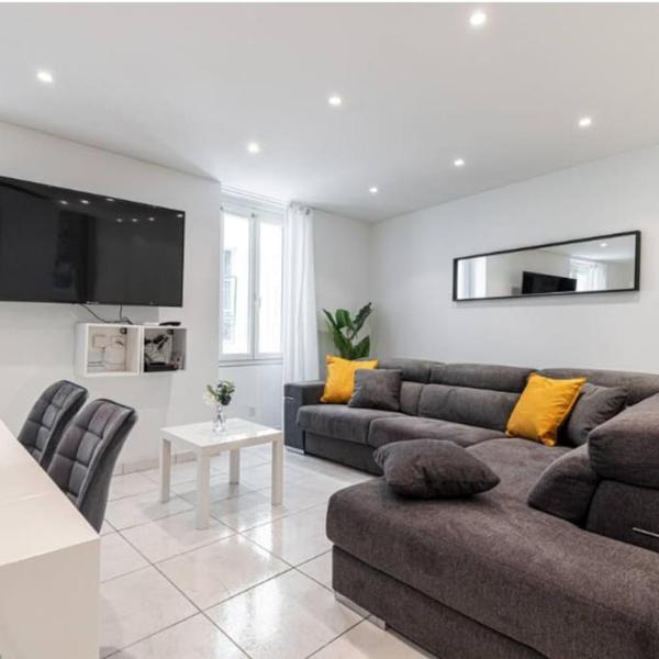 Grand appartement- Le Port A/C, Nicea