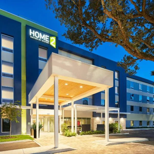 Home2 Suites By Hilton Palm Bay I 95、メルボルンのホテル