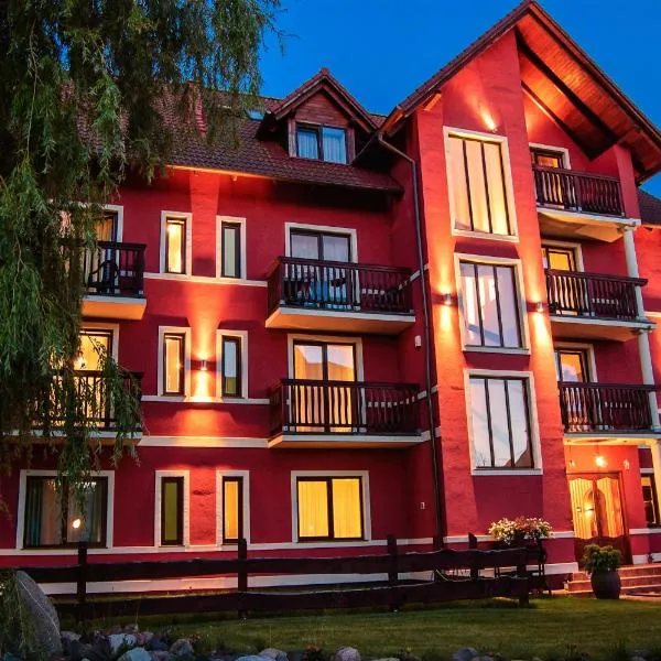 Willa Karmazynowa Przystań, hotel v mestu Międzywodzie