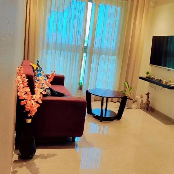 Trendy1BR+smart kitchen +Living room+1.5 toilets, hotel in Mumbai